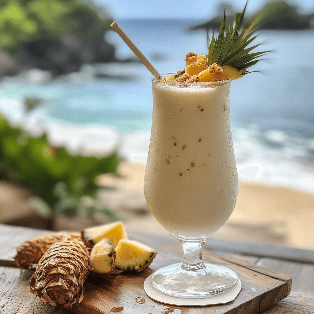 How to Make the Perfect Tropical non alcoholic Piña Colada: A ...